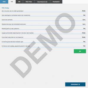 FSS Uitslag demo pagina